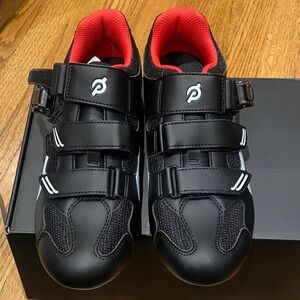 Peloton Black and Red Men's Sneakers